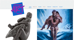 Desktop Screenshot of crossover-artgallery.com